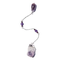 Amethyst / Garnet - ENERGY DOWSING - 26-1