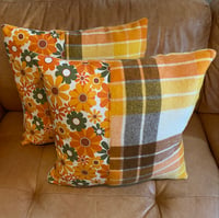 Image 2 of Orange Daisy Cushions