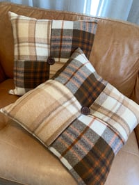Image 4 of Brown Button Cushions