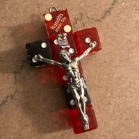 Image 4 of    Lousy  Crucifix  handmade  lucky  dice  crucifix 