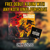Kings Of The Revolution LP *WITH FREE DEBUT ALBUM CD*