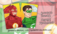 Image 3 of Justice Gang and HalBarry Photocards