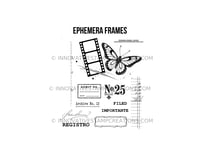 Image 1 of Ephemera Frames – 11 Red Rubber Stamps