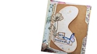 Image 2 of Wildflower Notes - 7 Red Rubber Stamps (Trimmed)