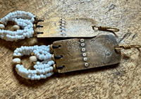 Image 3 of Peaces of Luanda brass and beads in natural color / n1