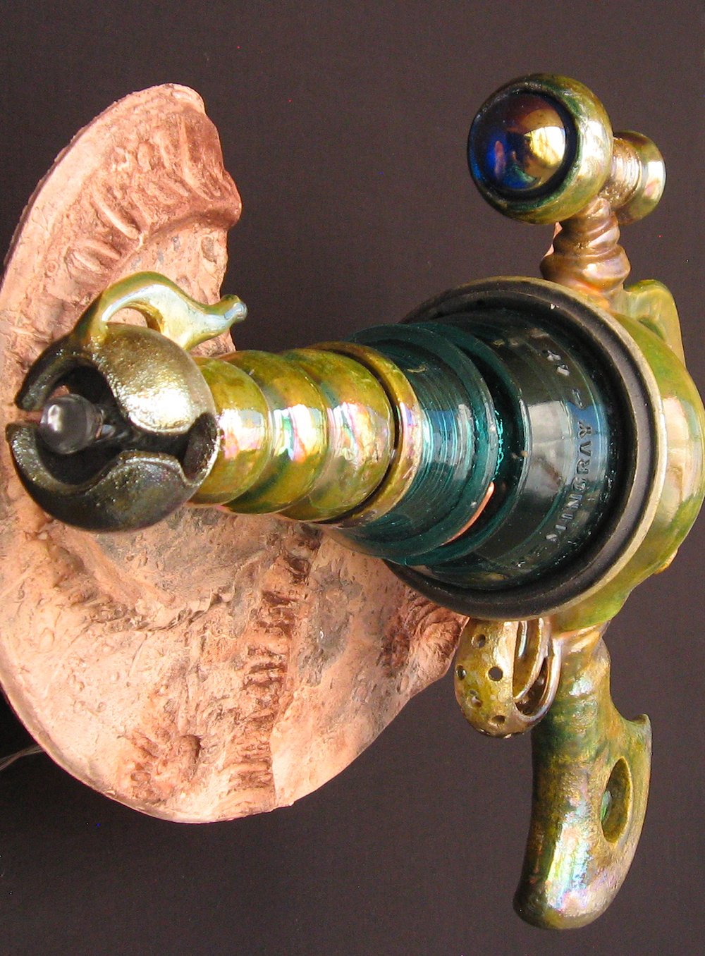Image of Jamiason Tyre Needlebeam - Raku Fired  Ceramic Sculpture
