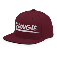 Image 2 of Z-Dougie Maroon/White Snapback Hat
