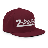 Image 3 of Z-Dougie Maroon/White Snapback Hat