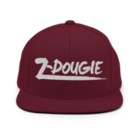 Image 1 of Z-Dougie Maroon/White Snapback Hat