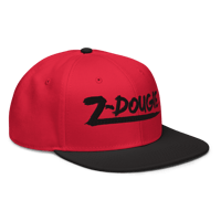 Image 3 of Z-Dougie Red/Black Snapback Hat