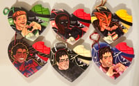 Image 1 of Sweet Heart Choco PVC Keychains