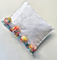 Image 2 of Hand embroidered pillow.