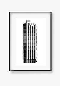 Image 2 of Barbican Estate (Cromwell Tower) signed print