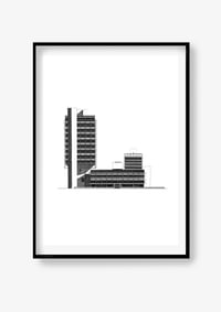 Image 2 of Olivetti Headquarters (signed print) 