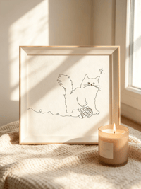 Image 3 of Cute Cat Illustration Series