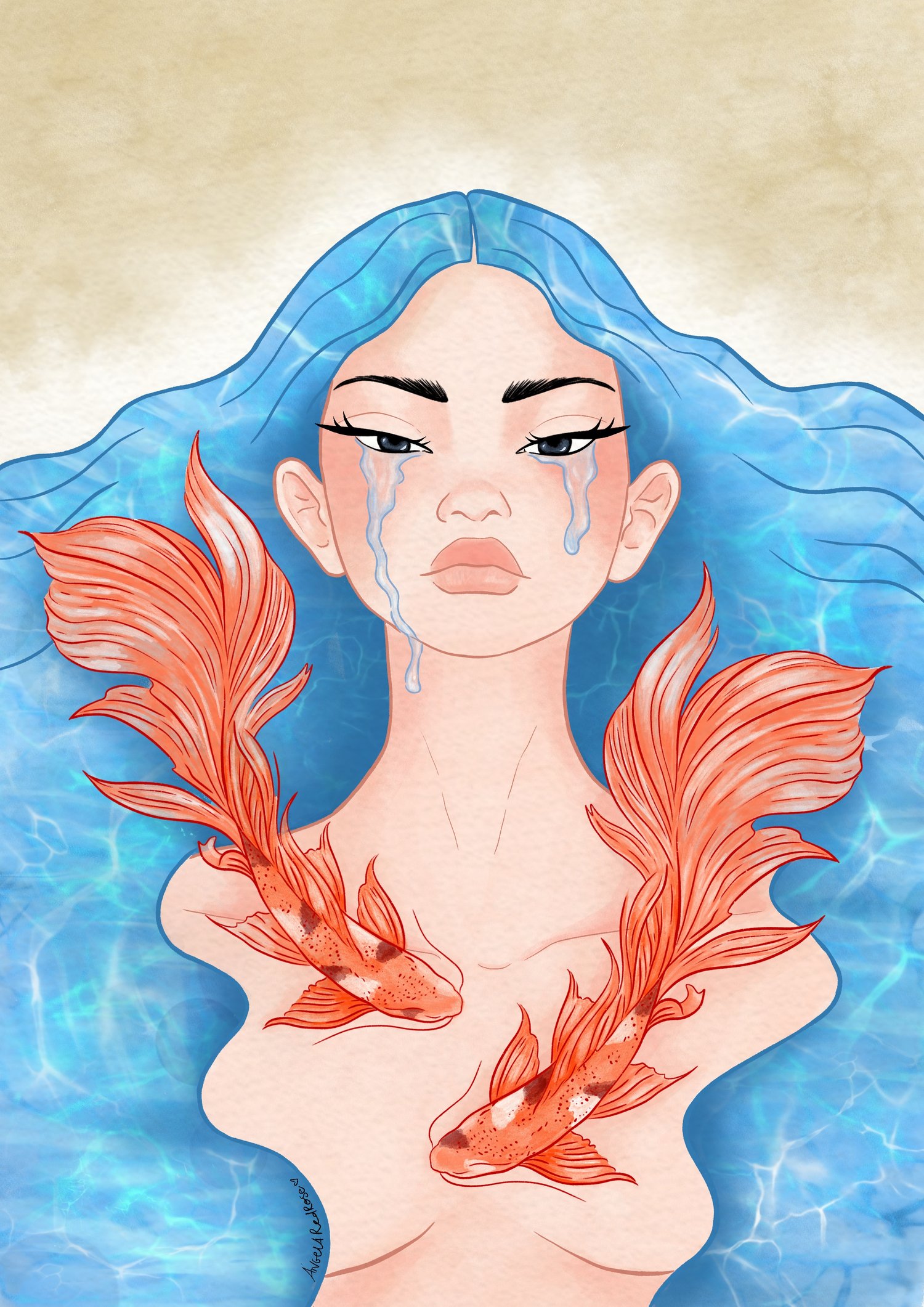 Image of Anxiety - Qúemalo todo - Llorando un mar | PRINTS