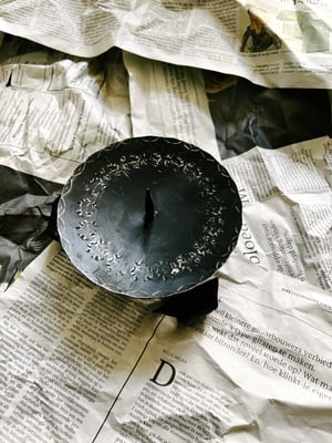 Brutalist Candle Holder