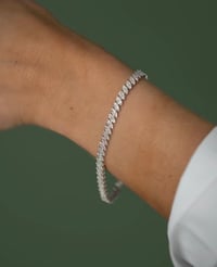 Image 2 of Zia Silver Tennis Bracelet 
