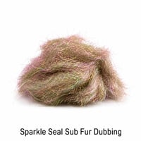 Image 3 of Sparkle seal sub fur dubbing.