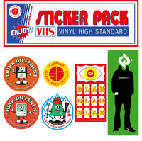 Fjopus7 G.R.L / Sticker Pack Limited Edition / 6 stickers inside