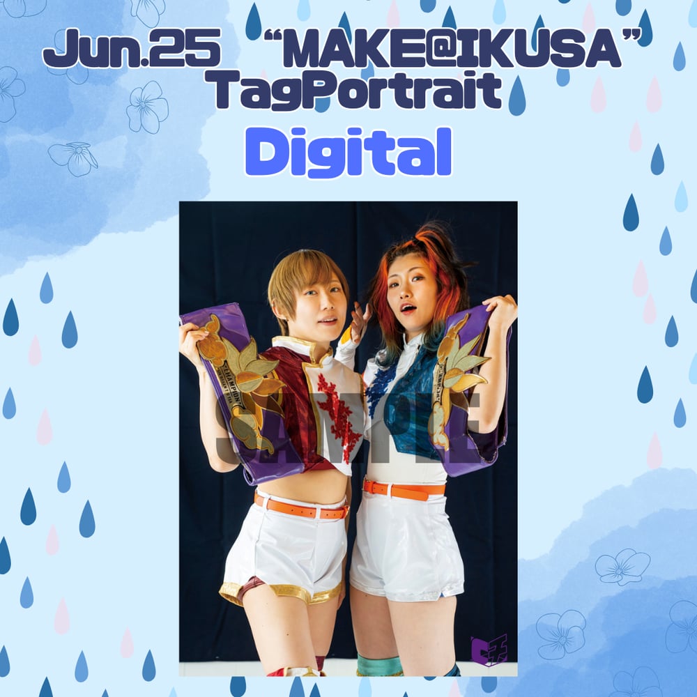 Jun.25 "Make@Ikusa" Digital Tag Portrait