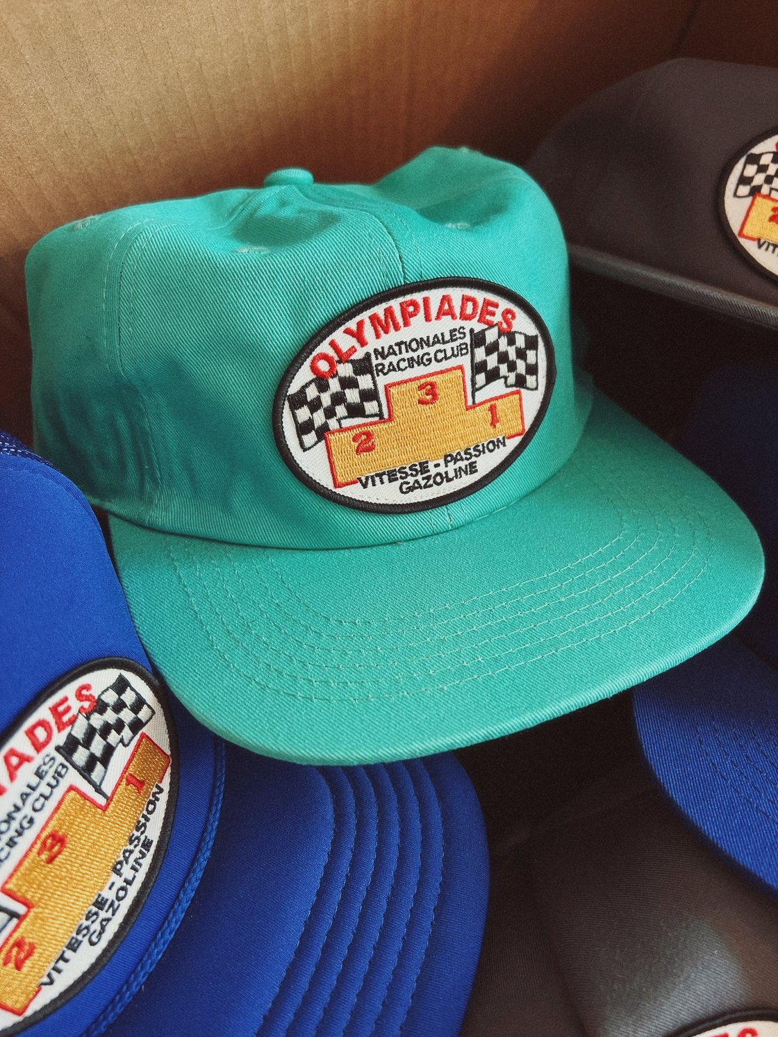 Image of CASQUETTE OLYMPIADES NATIONALES RACING CLUB