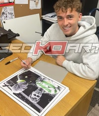 Image 1 of CALLUM OSMAND MARTIN O'NEILL CELTIC TITLE DAY