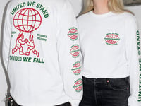 Image 5 of "Podróżnych Ugościć" longsleeve biały