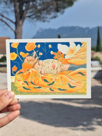 Image 4 of LOT DE 8 CARTES POSTALES RISOGRAPHIE 