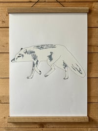 Image 3 of Arctic Fox Print