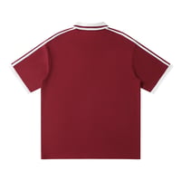 Image 2 of Glory Hound Polo (Wine Red) 