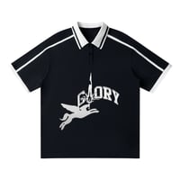 Image 1 of GLory Hound Polo (BLack)