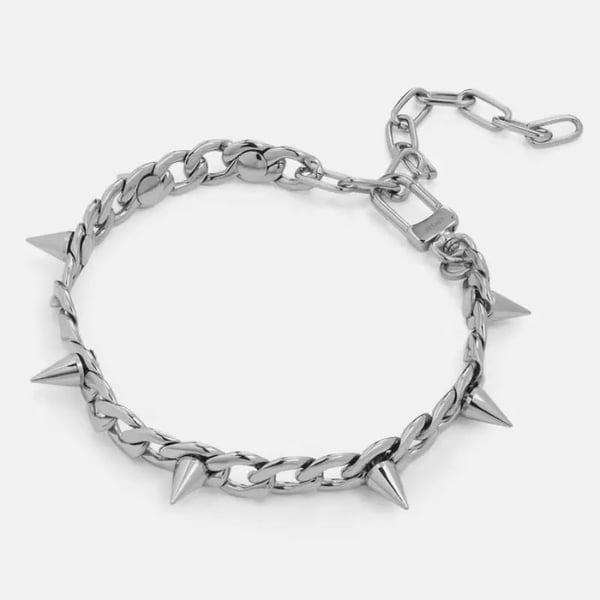 Image of Spike Heavy Metal Necklace