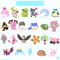 Image 2 of Poke Stickers (S-Z)