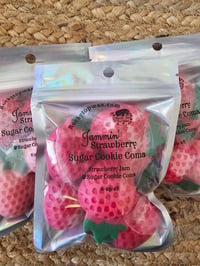 Image 4 of Jammin' Strawberry Sugar Cookie Coma-a Rocky Top Wax Works exclusive custom houseblend fragrance 