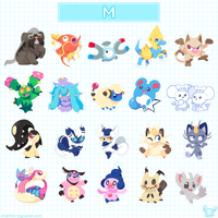 Image 1 of Poke Stickers (M-R)