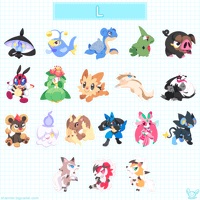Image 5 of Poke Stickers (G-L)