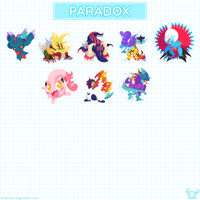 Poke Stickers - Paradox