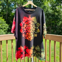 Image 1 of Rasta (3XL) Mandala Reverse Tie Dye