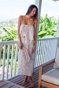 Image 5 of Nika Top + Long Straight Skirt
