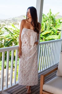 Image 1 of Nika Top + Long Straight Skirt