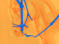 Image 3 of Blue Reins - Original Painting