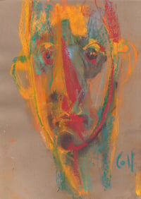 Image 2 of About - Sketchbook Drawing in Soft Pastels on Paper 