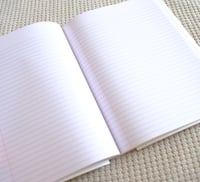 Image 3 of Custom Composition Book, Handmade, College, school, students, dogs, work, supplies, office
