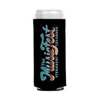 Chrome Slim Can Koozie
