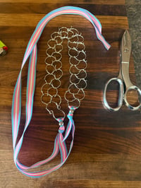 Image 5 of Trans Flag 2-row thigh cilice