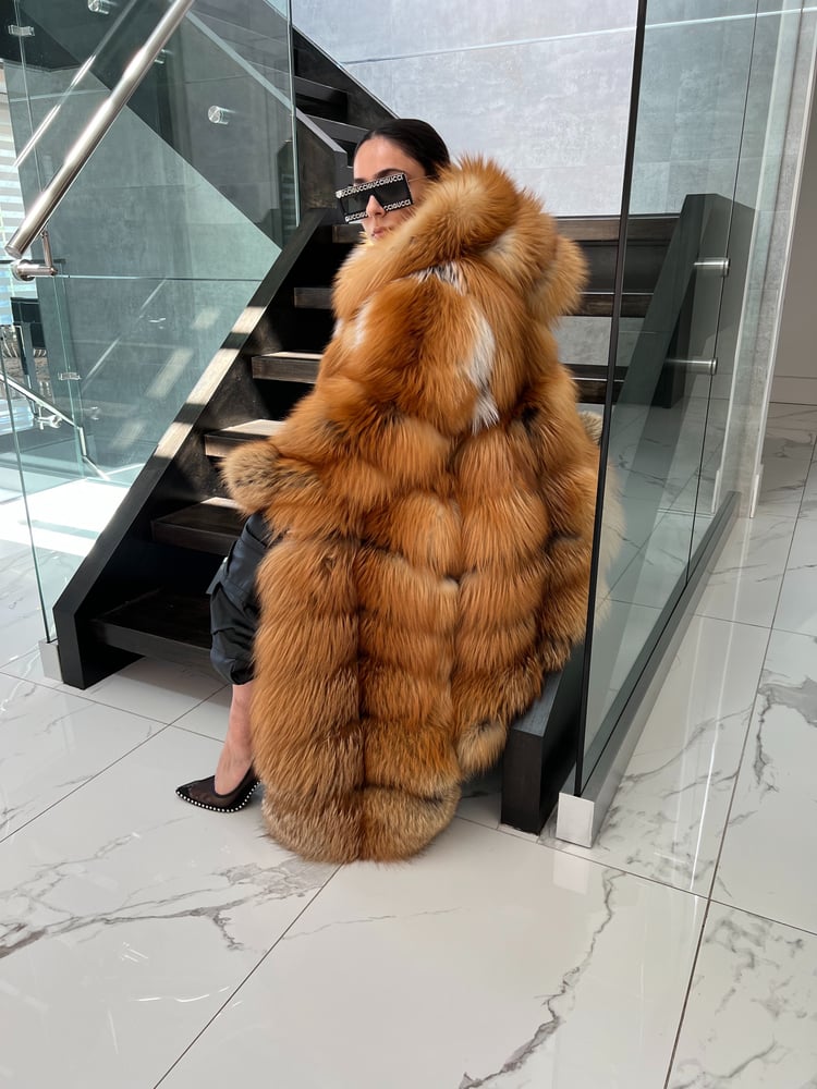 Image of 4in1 RED FOX BLOCK COAT