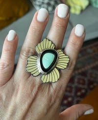 Image 1 of Iron Maiden Petal Ring