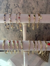Image 1 of kid bracelet gold laminated 