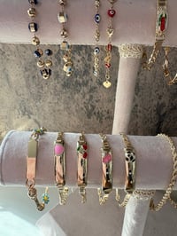 Image 2 of kid bracelet gold laminated 